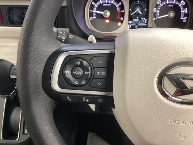 ムーヴキャンバス ストライプスＧ　衝突被害軽減ブレーキ　横滑り防止装置　オートハイビーム　アイドリングストップ　ステアリングスイッチ　オートライト　キーフリーシステム　オートエアコン　ナビ　ドラレコ　パノラマカメラ　マット　バイザー（28枚目）