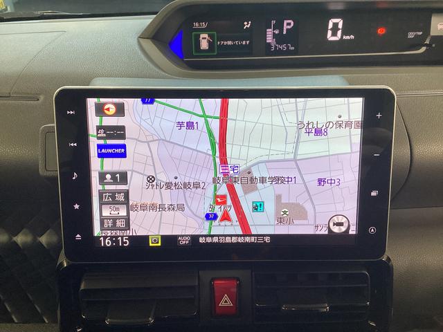 タント カスタムＲＳセレクション　衝突被害軽減ブレーキ　横滑り防止装置　４ＷＤ　オートハイビーム　アイドリングストップ　ステアリングスイッチ　オートライト　キーフリー　エアコン　ナビ　ドラレコ　バックカメラ　ＥＴＣ　マット　バイザー（10枚目）