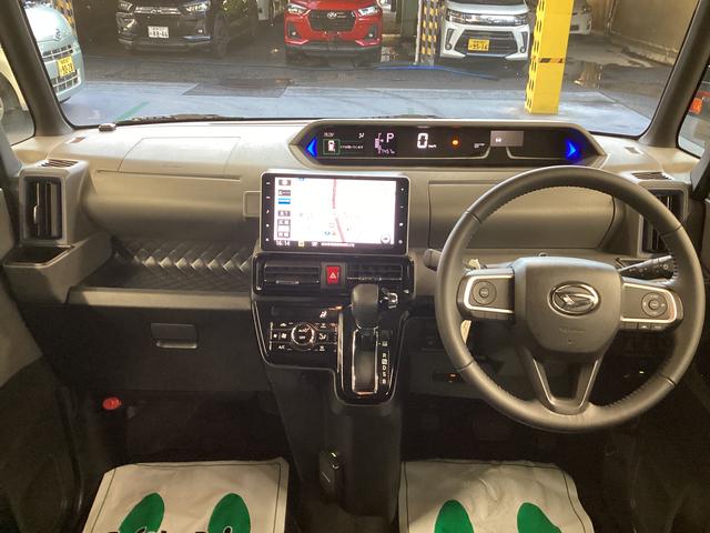 タント カスタムＲＳセレクション　衝突被害軽減ブレーキ　横滑り防止装置　４ＷＤ　オートハイビーム　アイドリングストップ　ステアリングスイッチ　オートライト　キーフリー　エアコン　ナビ　ドラレコ　バックカメラ　ＥＴＣ　マット　バイザー（16枚目）