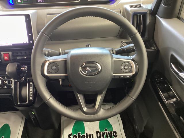 タント カスタムＲＳセレクション　衝突被害軽減ブレーキ　横滑り防止装置　４ＷＤ　オートハイビーム　アイドリングストップ　ステアリングスイッチ　オートライト　キーフリー　エアコン　ナビ　ドラレコ　バックカメラ　ＥＴＣ　マット　バイザー（27枚目）