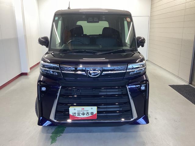 タント カスタムＲＳ　衝突被害軽減ブレーキ　横滑り防止装置　オートハイビーム　アイドリングストップ　ステアリングスイッチ　オートライト　キーフリー　オートエアコン　ナビ　ドラレコ　パノラマカメラ　ＥＴＣ　マット　バイザー（2枚目）