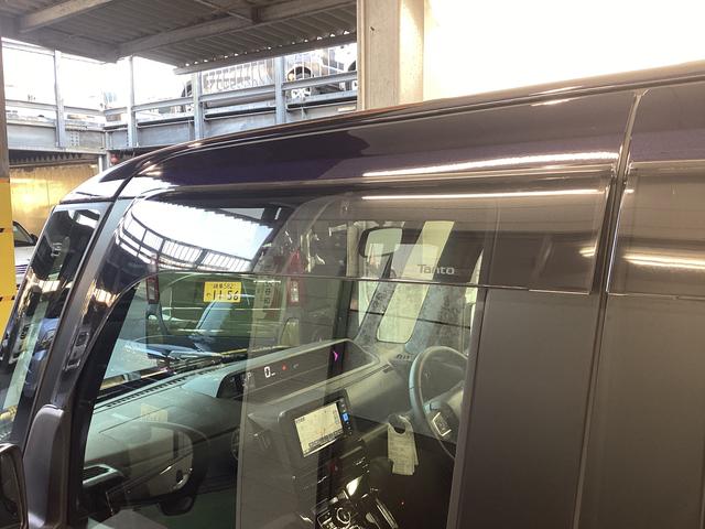 タント カスタムＲＳ　衝突被害軽減ブレーキ　横滑り防止装置　オートハイビーム　アイドリングストップ　ステアリングスイッチ　オートライト　キーフリー　オートエアコン　ナビ　ドラレコ　パノラマカメラ　ＥＴＣ　マット　バイザー（23枚目）