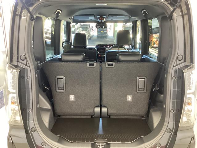 タント カスタムＲＳ　衝突被害軽減ブレーキ　横滑り防止装置　オートハイビーム　アイドリングストップ　ステアリングスイッチ　オートライト　キーフリーシステム　オートエアコン　パノラマカメラ　マット　バイザー（15枚目）