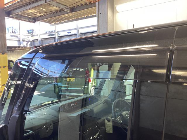 タント カスタムＲＳ　衝突被害軽減ブレーキ　横滑り防止装置　オートハイビーム　アイドリングストップ　ステアリングスイッチ　オートライト　キーフリーシステム　オートエアコン　パノラマカメラ　マット　バイザー（23枚目）
