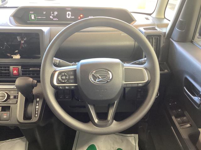 タント Ｘ　衝突被害軽減ブレーキ　横滑り防止装置　オートハイビーム　アイドリングストップ　ステアリングスイッチ　オートライト　キーフリーシステム　オートエアコン　パノラマカメラ　マット　バイザー（27枚目）