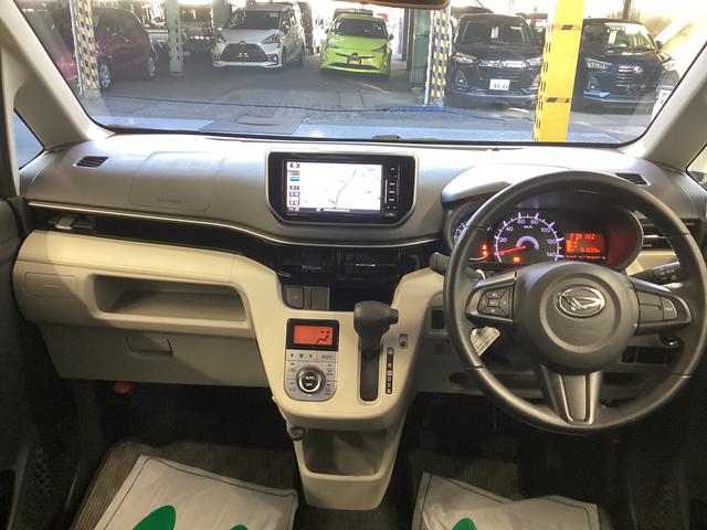 ムーヴ Ｘリミテッド　ＳＡＩＩＩ　衝突被害軽減ブレーキ　横滑り防止装置　４ＷＤ　オートハイビーム　アイドリングストップ　ステアリングスイッチ　オートライト　キーフリーシステム　オートエアコン　社外ナビ　バックカメラ　マット　バイザー（16枚目）