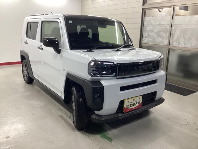 タフト Gターボ ダーククロムベンチャー 衝突被害軽減ブレーキ 横滑り防止装置 オートハイビーム アイドリングストップ ステアリングスイッチ オートライト キーフリーシステム オートエアコン パノラマカメラ(6枚目)