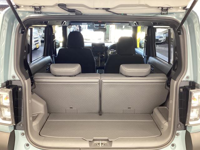 タフト Ｇターボ　クロムベンチャー　衝突被害軽減ブレーキ　横滑り防止装置　オートハイビーム　アイドリングストップ　ステアリングスイッチ　オートライト　キーフリーシステム　オートエアコン　パノラマカメラ（15枚目）