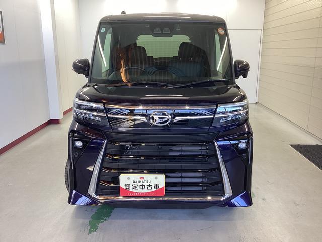 タント カスタムＲＳ　衝突被害軽減ブレーキ　横滑り防止装置　４ＷＤ　オートハイビーム　アイドリングストップ　ステアリングスイッチ　オートライト　キーフリー　エアコン　ナビ　ドラレコ　パノラマカメラ　ＥＴＣ　マット　バイザー（2枚目）