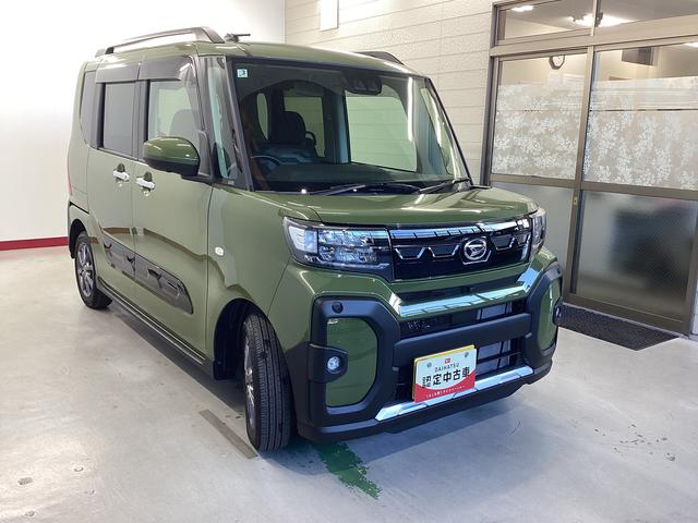 タント ファンクロス　衝突被害軽減ブレーキ　横滑り防止装置　オートハイビーム　アイドリングストップ　ステアリングスイッチ　オートライト　キーフリーシステム　オートエアコン　パノラマカメラ　マット　バイザー（6枚目）