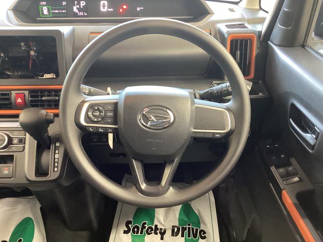 タント ファンクロス　衝突被害軽減ブレーキ　横滑り防止装置　オートハイビーム　アイドリングストップ　ステアリングスイッチ　オートライト　キーフリーシステム　オートエアコン　パノラマカメラ　マット　バイザー（27枚目）