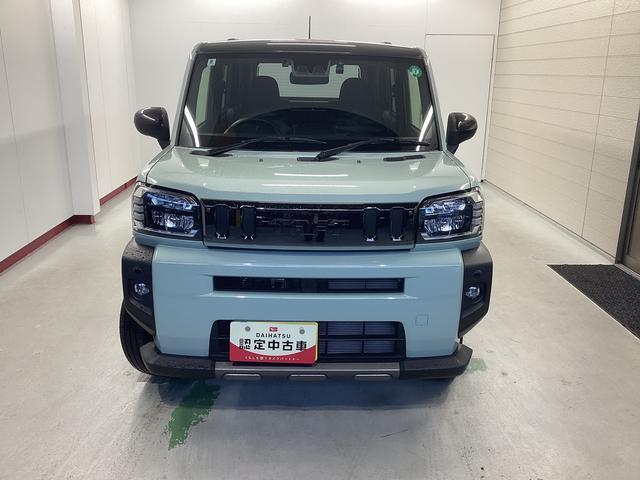 タフト Ｇターボ　ダーククロムベンチャー　衝突被害軽減ブレーキ　横滑り防止装置　オートハイビーム　アイドリングストップ　ステアリングスイッチ　オートライト　キーフリーシステム　オートエアコン　ナビ　ドラレコ　ＥＴＣ　マット　バイザー（4枚目）