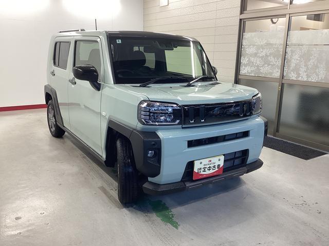 タフト Ｇターボ　ダーククロムベンチャー　衝突被害軽減ブレーキ　横滑り防止装置　オートハイビーム　アイドリングストップ　ステアリングスイッチ　オートライト　キーフリーシステム　オートエアコン　ナビ　ドラレコ　ＥＴＣ　マット　バイザー（8枚目）