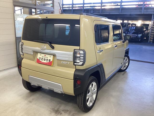 タフト Ｇ　クロムベンチャー　衝突被害軽減ブレーキ　横滑り防止装置　オートハイビーム　アイドリングストップ　ステアリングスイッチ　オートライト　キーフリーシステム　オートエアコン　パノラマカメラ（8枚目）