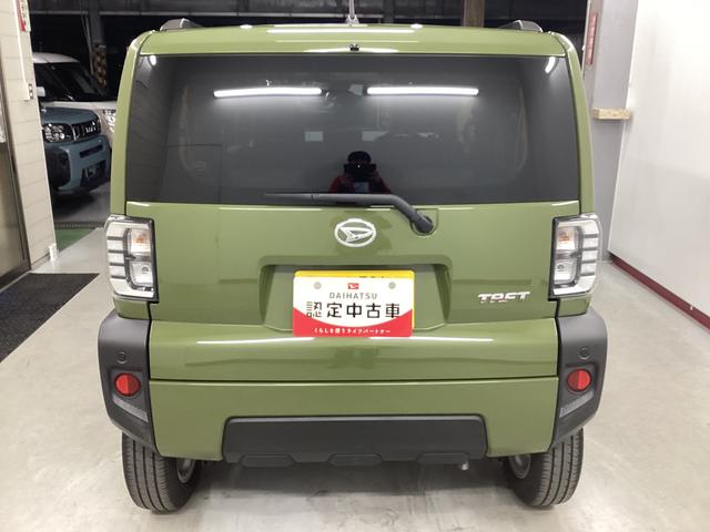 タフト G 衝突被害軽減ブレーキ 横滑り防止装置 オートハイビーム アイドリングストップ ステアリングスイッチ オートライト キーフリーシステム オートエアコン マット バイザー(3枚目)