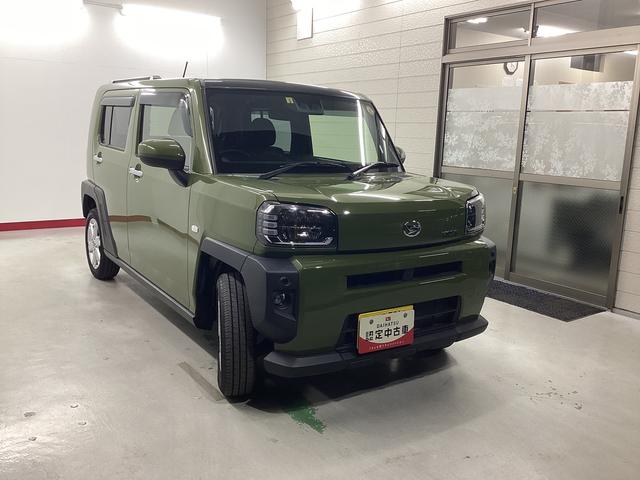 タフト G 衝突被害軽減ブレーキ 横滑り防止装置 オートハイビーム アイドリングストップ ステアリングスイッチ オートライト キーフリーシステム オートエアコン マット バイザー(6枚目)