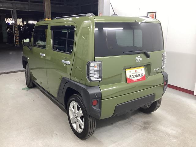 タフト G 衝突被害軽減ブレーキ 横滑り防止装置 オートハイビーム アイドリングストップ ステアリングスイッチ オートライト キーフリーシステム オートエアコン マット バイザー(9枚目)