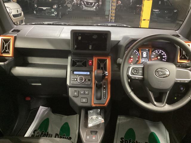 タフト G 衝突被害軽減ブレーキ 横滑り防止装置 オートハイビーム アイドリングストップ ステアリングスイッチ オートライト キーフリーシステム オートエアコン マット バイザー(16枚目)