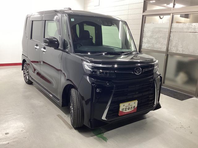 タント カスタムＲＳ　衝突被害軽減ブレーキ　横滑り防止装置　オートハイビーム　アイドリングストップ　ステアリングスイッチ　オートライト　キーフリー　オートエアコン　ナビ　ドラレコ　パノラマカメラ　ＥＴＣ　マット　バイザー（9枚目）