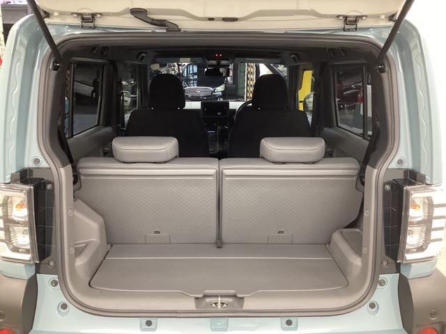 タフト Ｘ　衝突被害軽減ブレーキ　横滑り防止装置　オートハイビーム　アイドリングストップ　ステアリングスイッチ　オートライト　キーフリーシステム　オートエアコン　パノラマカメラ　マット　バイザー（15枚目）