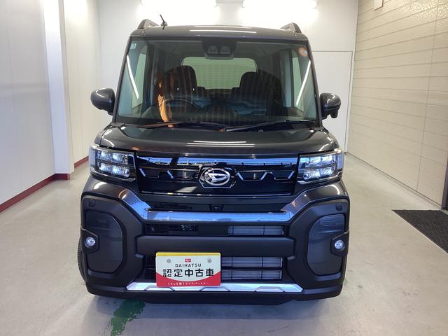 タント ファンクロス　衝突被害軽減ブレーキ　横滑り防止装置　オートハイビーム　アイドリングストップ　ステアリングスイッチ　オートライト　キーフリーシステム　オートエアコン　パノラマカメラ　マット　バイザー（2枚目）