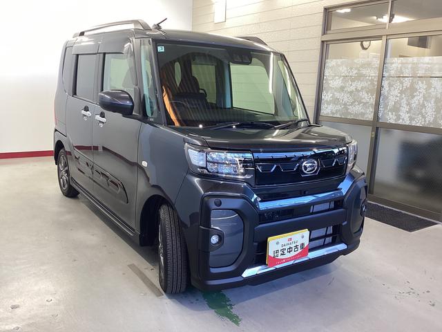 タント ファンクロス　衝突被害軽減ブレーキ　横滑り防止装置　オートハイビーム　アイドリングストップ　ステアリングスイッチ　オートライト　キーフリーシステム　オートエアコン　パノラマカメラ　マット　バイザー（6枚目）