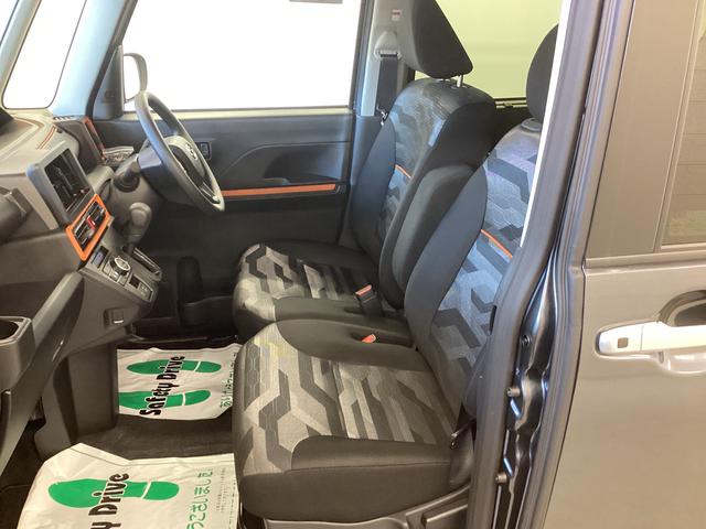 タント ファンクロス　衝突被害軽減ブレーキ　横滑り防止装置　オートハイビーム　アイドリングストップ　ステアリングスイッチ　オートライト　キーフリーシステム　オートエアコン　パノラマカメラ　マット　バイザー（13枚目）