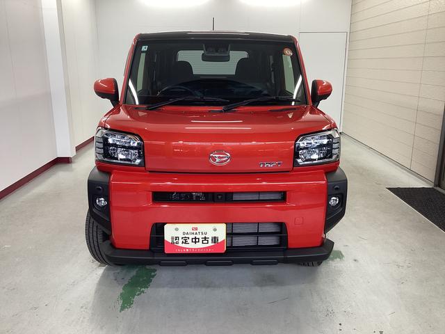 タフト Gターボ 衝突被害軽減ブレーキ 横滑り防止装置 オートハイビーム アイドリングストップ ステアリングスイッチ オートライト キーフリーシステム オートエアコン パノラマカメラ マット バイザー(2枚目)