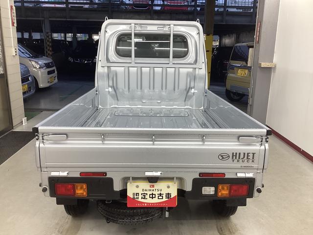 ハイゼットトラック スタンダード 衝突被害軽減ブレーキ 横滑り防止装置 4WD CVT エアコン パワステ ラジオ オートハイビーム アイドリングストップ オートライト マット バイザー(3枚目)