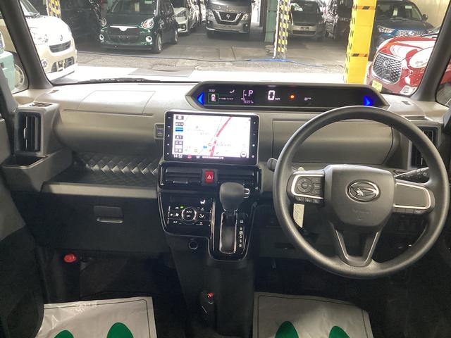 タント カスタムＸセレクション　衝突被害軽減ブレーキ　横滑り防止装置　オートハイビーム　アイドリングストップ　ステアリングスイッチ　オートライト　キーフリーシステム　オートエアコン　ナビ　ドラレコ　パノラマカメラ　マット　バイザー（16枚目）