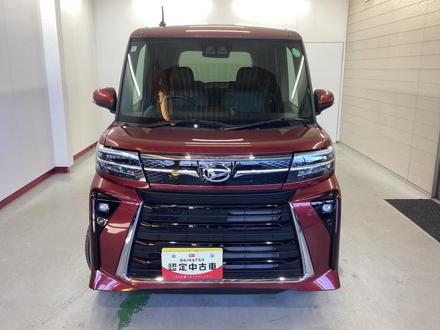 タント カスタムX 衝突被害軽減ブレーキ 横滑り防止装置 オートハイビーム アイドリングストップ ステアリングスイッチ オートライト キーフリーシステム オートエアコン ディスプレイオーディオ(2枚目)