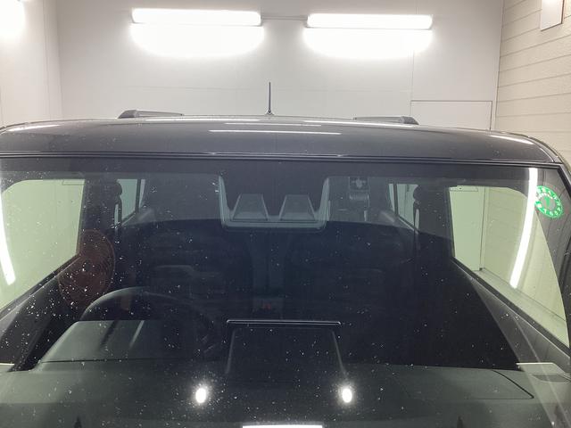 タフト Gターボ 衝突被害軽減ブレーキ 横滑り防止装置 オートハイビーム アイドリングストップ ステアリングスイッチ オートライト キーフリーシステム オートエアコン ナビ ドラレコ パノラマカメラ マット バイザー(19枚目)