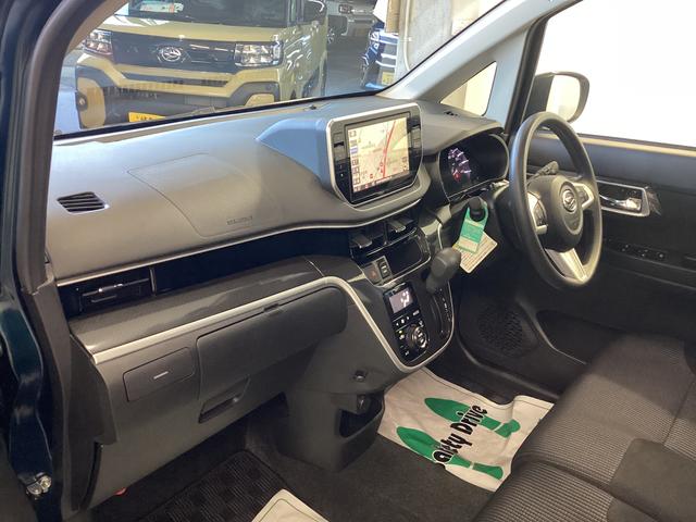 ムーヴ カスタム　Ｘ　ＶＳ　ＳＡＩＩＩ　衝突被害軽減ブレーキ　横滑り防止装置　オートハイビーム　アイドリングストップ　ステアリングスイッチ　オートライト　キーフリー　オートエアコン　ナビ　ドラレコ　パノラマカメラ　ＥＴＣ　マット　バイザー（12枚目）