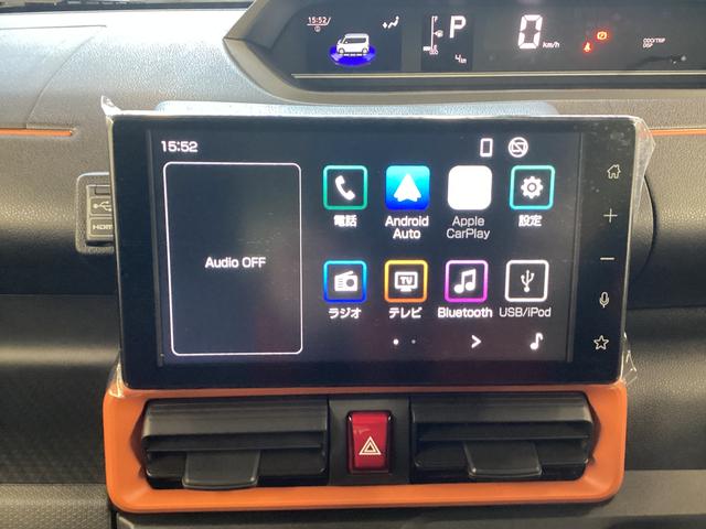 タント ファンクロス　衝突被害軽減ブレーキ　横滑り防止装置　４ＷＤ　オートハイビーム　アイドリングストップ　ステアリングスイッチ　オートライト　キーフリーシステム　オートエアコン　ディスプレイオーディオ　バックカメラ（10枚目）