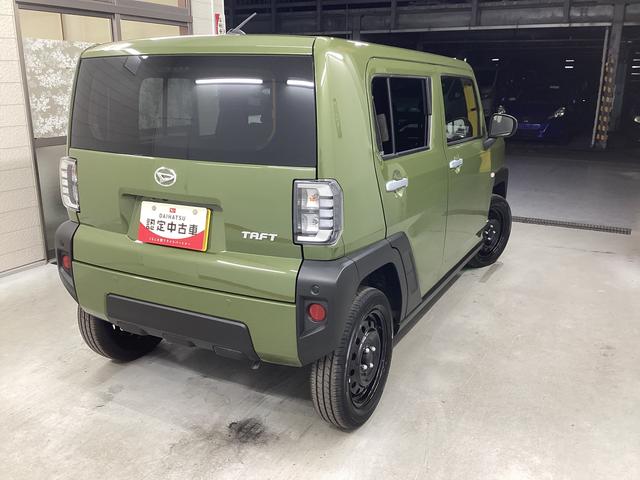 タフト Ｘ　衝突被害軽減ブレーキ　横滑り防止装置　オートハイビーム　アイドリングストップ　ステアリングスイッチ　オートライト　キーフリーシステム　オートエアコン（8枚目）