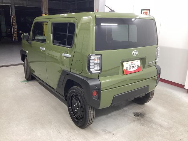 タフト Ｘ　衝突被害軽減ブレーキ　横滑り防止装置　オートハイビーム　アイドリングストップ　ステアリングスイッチ　オートライト　キーフリーシステム　オートエアコン（9枚目）