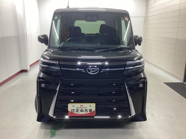 タント カスタムX 衝突被害軽減ブレーキ 横滑り防止装置 オートハイビーム アイドリングストップ ステアリングスイッチ オートライト キーフリーシステム オートエアコン パノラマカメラ マット バイザー(2枚目)