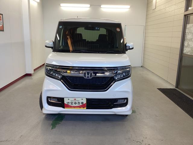Ｎ－ＢＯＸカスタム Ｇ・ＥＸホンダセンシング　衝突被害軽減ブレーキ　横滑り防止装置　オートライト　キーフリーシステム　オートエアコン　ナビ　バックカメラ　ＥＴＣ　社外ドラレコ　マット　バイザー（2枚目）