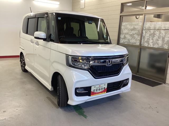Ｎ－ＢＯＸカスタム Ｇ・ＥＸホンダセンシング　衝突被害軽減ブレーキ　横滑り防止装置　オートライト　キーフリーシステム　オートエアコン　ナビ　バックカメラ　ＥＴＣ　社外ドラレコ　マット　バイザー（6枚目）
