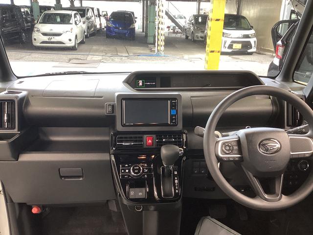 タント カスタムＸ　衝突被害軽減ブレーキ　横滑り防止装置　４ＷＤ　オートハイビーム　アイドリングストップ　ステアリングスイッチ　オートライト　キーフリーシステム　オートエアコン　ナビ　ドラレコ　パノラマカメラ　ＥＴＣ（16枚目）