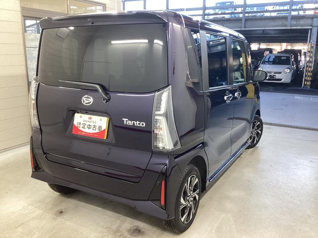 タント カスタムX 衝突被害軽減ブレーキ 横滑り防止装置 オートハイビーム アイドリングストップ ステアリングスイッチ オートライト キーフリーシステム オートエアコン ディスプレイオーディオ バックカメラ(8枚目)