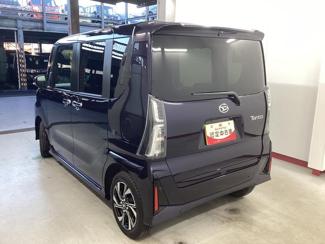 タント カスタムX 衝突被害軽減ブレーキ 横滑り防止装置 オートハイビーム アイドリングストップ ステアリングスイッチ オートライト キーフリーシステム オートエアコン ディスプレイオーディオ バックカメラ(9枚目)