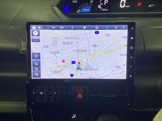 タント カスタムＲＳ　衝突被害軽減ブレーキ　横滑り防止装置　オートハイビーム　アイドリングストップ　ステアリングスイッチ　オートライト　キーフリーシステム　オートエアコン　ナビ　ドラレコ　パノラマカメラ　マット　バイザー（10枚目）