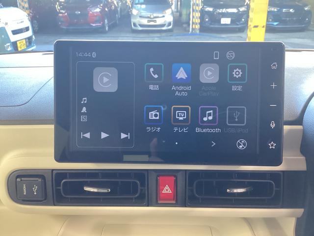 ムーヴキャンバス ストライプスＧターボ　衝突被害軽減ブレーキ　横滑り防止装置　オートハイビーム　アイドリングストップ　ステアリングスイッチ　オートライト　キーフリーシステム　オートエアコン　ディスプレイオーディオ　ドラレコ（10枚目）