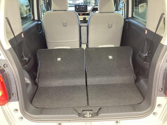 ムーヴキャンバス ストライプスＧターボ　衝突被害軽減ブレーキ　横滑り防止装置　オートハイビーム　アイドリングストップ　ステアリングスイッチ　オートライト　キーフリーシステム　オートエアコン　ディスプレイオーディオ　ドラレコ（19枚目）