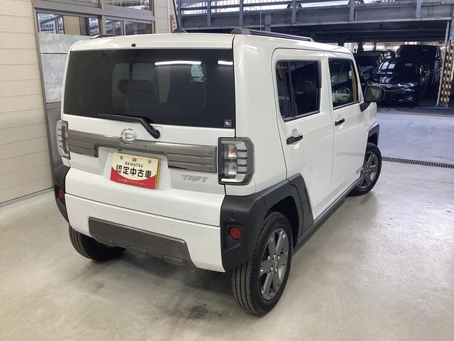 タフト Ｇ　ダーククロムベンチャー　衝突被害軽減ブレーキ　横滑り防止装置　オートハイビーム　アイドリングストップ　ステアリングスイッチ　オートライト　キーフリーシステム　オートエアコン　ナビ　ドラレコ　ＥＴＣ　マット（8枚目）