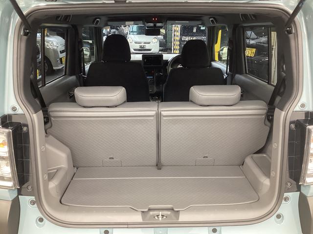 タフト Ｘ　衝突被害軽減ブレーキ　横滑り防止装置　オートハイビーム　アイドリングストップ　ステアリングスイッチ　オートライト　キーフリーシステム　オートエアコン　パノラマカメラ　マット　バイザー（15枚目）