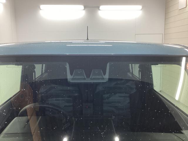 タフト Ｘ　衝突被害軽減ブレーキ　横滑り防止装置　オートハイビーム　アイドリングストップ　ステアリングスイッチ　オートライト　キーフリーシステム　オートエアコン　パノラマカメラ　マット　バイザー（19枚目）