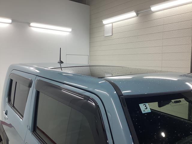 タフト Ｘ　衝突被害軽減ブレーキ　横滑り防止装置　オートハイビーム　アイドリングストップ　ステアリングスイッチ　オートライト　キーフリーシステム　オートエアコン　パノラマカメラ　マット　バイザー（39枚目）