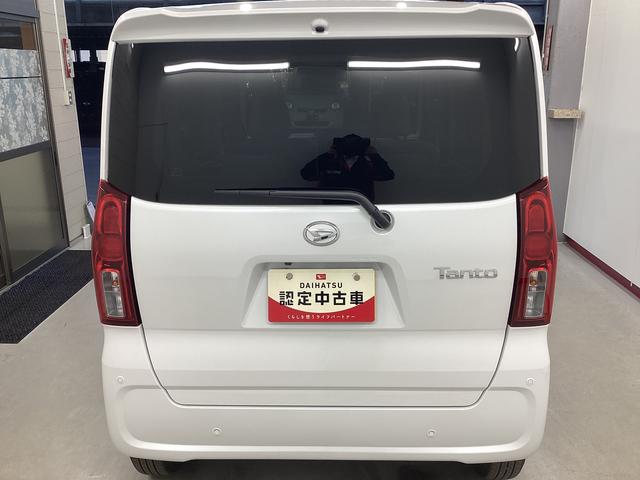 タント Ｘ　衝突被害軽減ブレーキ　横滑り防止装置　オートハイビーム　アイドリングストップ　ステアリングスイッチ　オートライト　キーフリーシステム　オートエアコン　バックカメラ（3枚目）